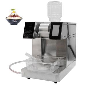 245 kg/24 Stunden Schneeflocken-Eismaschine, kommerzielle Korea Bingsu-Maschine, Luftkühlung, Touchscreen-Steuerung, Schnee-Eismaschine, Rasiermaschine