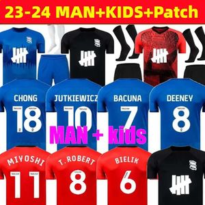 24 23 Birmingham Soccer Jerseys Deeney Bucana McGree City FC Home Away Phillips Adults Dzieci Jutkiewicz koszule piłkarskie Krótkie skarpetki Pedersen Dean Sunjic