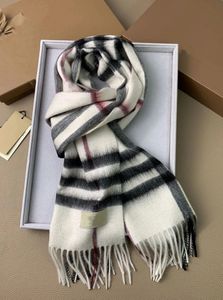 Sciarpa di design Sciarpe di cashmere di marca Sciarpa lunga da uomo e da donna invernale moda classica mantella scozzese grande da uomo e da donna