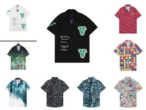 Camisas casuais masculinas homens unissex imprimem Hawaiian Harajuku Streetwear Hip Hop Autumn Manga Long Blouse Punk Rock Tops Oversize Tops