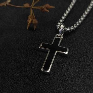 Box Chain Designer Luxury Necklaces Dy Sterling Collection Classic Gemstone Cross Six Star Sword Men and Women Couple Necklace Jewelry