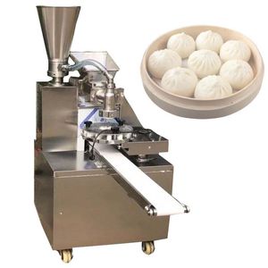 500-3000pcs/h Commercial Automatic Steamed Stuffing Bun Machine Stuffed Bun Maker Momo Baozi Filling Making Machine for Canteens