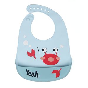 Toptan Ev Ücretleri Gıda Sınıfı Silikon Bibsbaby's Food Bibs Bebeğin Su Önlükleri Su Geçirmez ve Anti-Dirty Çocuk Su Önlükleri Yaz