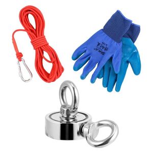 Fishing Round Detectors 1 Set Fishing Magnet Kit with Heavy Duty Rope Accessoy Pjqqj