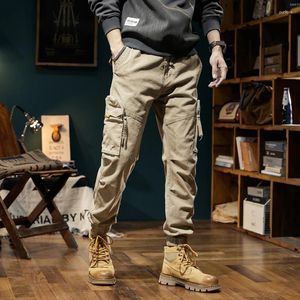 Calças masculinas homens moda militar carga exército magro regular ajuste reto algodão multi cor camuflagem verde amarelo calças bl7608