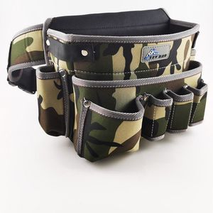 Tool Bag Wear-resistant Oxford Cloth Tool Bag Multifunction Repair Tool Box Hardware Electrician Waist Bag Portable Storage Bag 230413