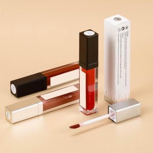 Lip Gloss ladacsale com luz LED e espelho Private BeltK Lipstick Liquid Colors Shiny Lipgloss sua própria marca Maquiagem em massa