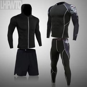 Men's Tracksuits Men Sportswear Compression Compression Suits Roupos de ginástica respirável Man Sports Sports Training Fitness Tracksuit Running Conjuntos 4xl 230412