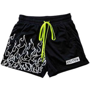 Summer Mesh Sports Men's Fitness Shorts Gym Fitness Running Training Snabbtorkning av andningsstrand SHORTSDWCV2568