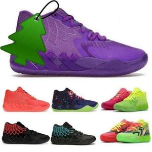 Sapatos de basquete MB.01 Melo Ball Tênis de basquete MB1 Rock Ridge Red Rick Galaxy Buzz City Volt 2022 Homem autêntico