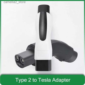Electric Vehicle Accessories 32A ev charging chargers Electric Car Vehicle Type 2 to Tesla Adapter model 3/y/x/s EVSE accessories charging stations Q231113