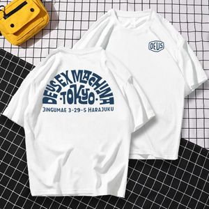 Mens T-shirts Vintage Men Casual Summer Unique Hip Hop Overized Deus-EX-Machina T-Shirt Male Graphic Tees Short Sleeve Tops S-3XL AA230412