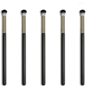 Makeup Brushes 1 PCS Soft Hair Eye Shadow Brush Black Gold Tube Double Smudge Tools Beauty Cosmetics