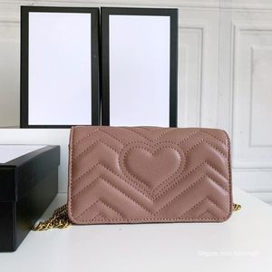 Borsa a mano da donna in vera pelle all'ingrosso borsa a tracolla da donna con pochette con scatola di lusso di alta qualità