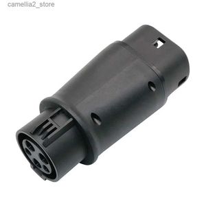 Electric Vehicle Accessories EV Accessories Electric Vehicle Charging Adapter 16A 32A SAE J1772 Connector EVSE Car Charger Type 1 to Type2 EV Adapter Q231113