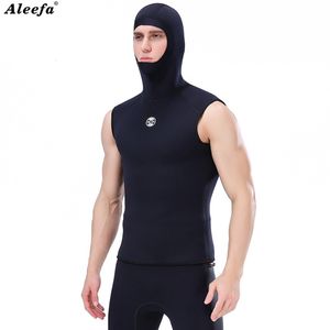 Wetsuits Drysuits slinx 3mm neopren erkek kapüşonlu yelek wetsuit tüplü dalış cilt dalış 230412