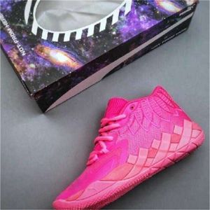 Chaussures LaMelo Ball City ventes MB1 Purple Glimmer rose vert noir High Sport Trainner Baskets Taille 7-12.5