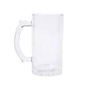 Tumblers 2pcslot sublimeringsglas 16oz dricka ölmugg värmeöverföring transparent tom anpassad för att skriva ut DIY 230413