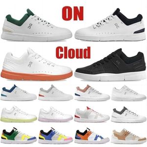 Cloud On shoes Federer running The Roger Advantage mens sneakers White black Midnight Bronze Rose Pink deep blue hay Lily womens sports trainers wo