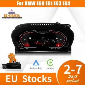 car dvd Original 12.3" LCD Digital Cluster for BMW 5 Series E60 E61 E63 E64 instrument Speedometer dashboard display Head up