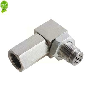 New Universal O2 Oxygen Sensor Extender 90 Degree or 45 Catalytic O2 02 Spacer Bung Degree Oxygen Sensor Converter Extension W6E4