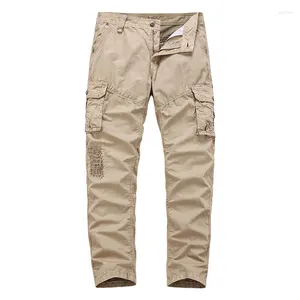 Männer Hosen Kleine 2023 Kleidung Oversize Baumwolle Füße Multi-Pocket Schlanke Overalls Jugend Outdoor Lange Militär Hosen Casual