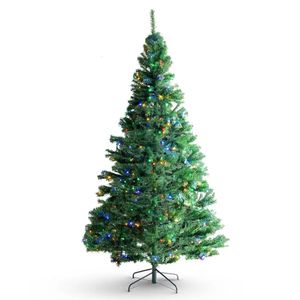 Juldekorationer God juldekoration Artificial Christmas Tree With Lights Chrismas Pines Supplies Ornament Cristmas Holiday Decorations 231113