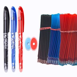 Canetas esferográficas 25 Pçsset Kawaii Canetas Apagáveis Gel Caneta Esboço Escrita Papelaria para Notebook Material Escolar Caneta Cute Kids Pencil 231113