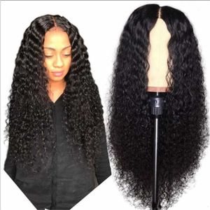Peruca pequena onda peruca feminina médio longo cabelo enrolado à mão tubo pequeno onda cabeça capa