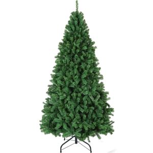 Christmas Decorations 6Ft Tree Pine Hinged Artificial Holiday W 1000 Tips Metal Base 231113
