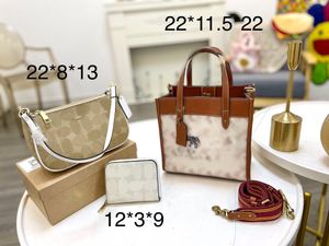 2023 Three-in-one Women's Luxury Shopping Bag Wallet Cosmetic Bag Top Designer Handbag designer travel Crossbody Shoulder bag