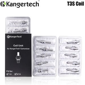 Kanger T3s spole MT3s ersättningsuppvärmningsspolhuvud med 1,5 1,8Hm 2,2Hm 2,5Hm för Kanger MT3S T3 Atomizer Vape Vaporizer Autenticic