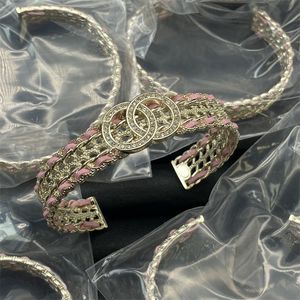 Buchstaben-Manschettenarmbänder, Designer für Herren, Luxus-Armreifen, Buchstaben, diamantbesetztes Roségold-Armband für Herren, exquisit, 20 Stile, klassisch, kausal, modisch, zb107