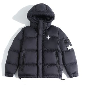 2023 High-end sea island down jacket men and women winter duck down warm jacket sleeve chapter tide youth thickened jacket handsome