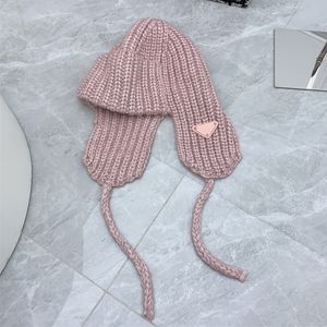 Luksusowy dzianinowy splot hat designer wełniany hełm czapka czaszka czapka ciepła eiddown czapka fit fit kapelusz unisex kaszmir