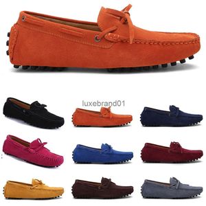 Triplo Homens Alpercatas Sapatos Casuais Preto Marinho Marrom Vinho Vermelho Verde Céu Azul Café Mens Sapatilhas Ao Ar Livre Jogging Andando Cinquenta Três271 s