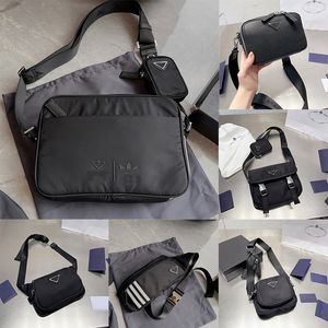 CO markalı erkek kamera çantası, tasarımcı çantası, ladie crossbody çantası, erkek bel çantası, çift fermuarlı iç bölme, tüm siyah, çıkarılabilir, ayarlanabilir dokuma çantası, kayış kutusu