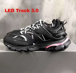 Dress Shoes Designer Led Track 3 3.0 Shoe Men Women Sneakers Triple Black White Pink Blue Orange Yellow Green Tess.s. Gomma Sneaker Tracks Sports H42D