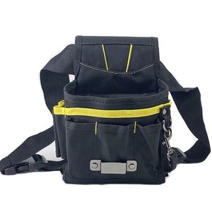 Tool Bag 600D Oxford Fabric Tool Belt Screwdriver Utility Kit Holder Tool Bag Pocket Pouch Bag Electrician Waist Pocket Pouch Bag 230413