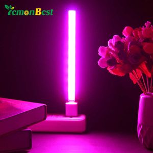 Grow Lights USB DC 5V 14/27 LED Grow Light 3W 5W Rot Blau Hydroponic Plant Growing Light Bar für Desktop Plant Flower Growing Vollspektrum P230413