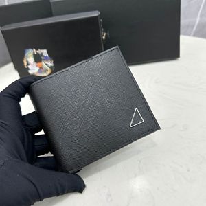 Wallet Holder italiensk designer stil handväska lyxig designer mäns kreditkort solnedgång pursar kortklipp mode dammynt mini plånböcker med lådor