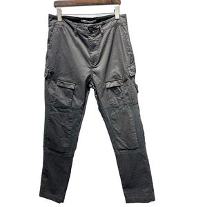 Topstoney 2023 Overalls mit Kompass-Abzeichen, bestickt, große Taschen, Herren-Retro-Freizeithosen, Männer und Frauen, Paare, Outdoor, lockere, gerade Overalls.