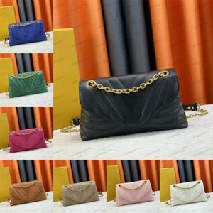 Nowa fala łańcuchowa torba M58550 M58664 Designerowie skóry vintage luksurys torebka na ramię torebka luksusowe torby Monogramy Crossbody Bag M58552