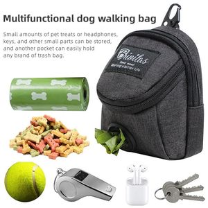 Hund Portable Training Treatment Bag Outdoor Pet Snack Reward midja Urin 231110