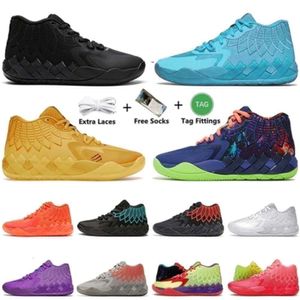 Con scatola LaMelo Ball 1 MB.01 Scarpe da basket Rick Rock Ridge Red Scarpe da ginnastica Sport S