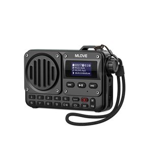 Przenośne S ers MLOVE BV800 Super przenośne Bluetooth S ER z Radio Radio Radio Ekran Antena Anix Aux Dysk USB TF Card Mp3 Player 230412