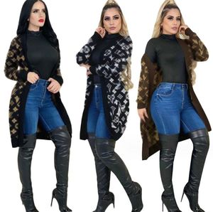 Suéteres femininos 2023 outono/inverno de malha cardigan camisola feminina designer marca casaco feminino