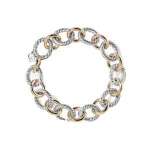 DY Bracelet Jewelry classic designer luxury top accessories Dy oval chain CLASP BRACELET popular braided twisted wire Bracelet DY Jewelry Accessories high quality