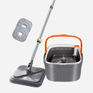 MOPS Moybos Mop مع مفتاح الدلو مفتاح الانفصال التلقائي انضغاط MOP CLEANING FLOOR MOP مع دلو 230412