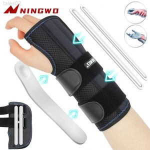 Wrist Support 1 PC Wrist Brace for Carpal Tunnel Relief Night Support with 3 Stays Adjustable Wrist Support Splint for Right Left Hands zln231113